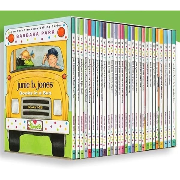 Junie B. Jones Books in a Bus 28-Book Boxed Set: The Complete